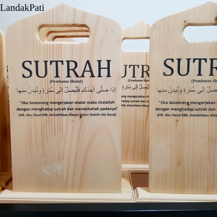 

Best Seller Sutrah Sholat Kayu Termurah