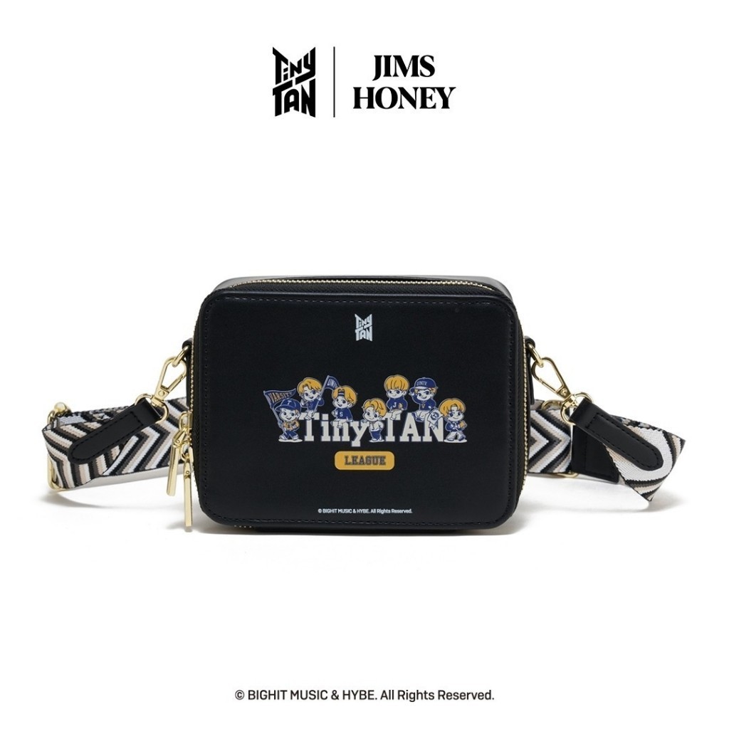 TINY TAN TINY LEAGUE BAG JIMS HONEY Tas Selempang Sling Bag Shoulder Bag Wanita BTS