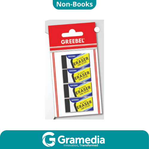 

[Gramedia Cijantung] GREEBEL ERASER GBB-141240 ( 4PCS/SET)