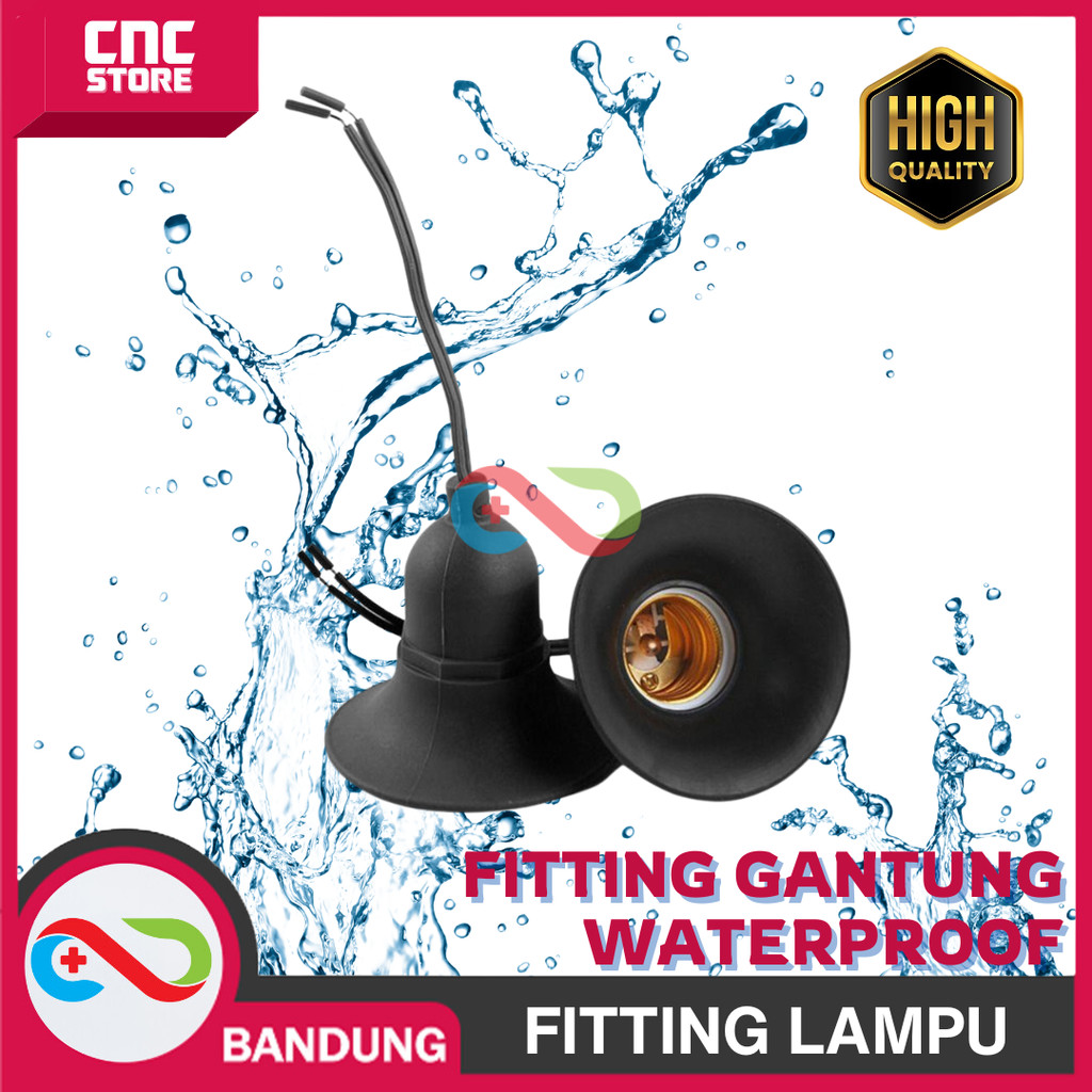 FITTING GANTUNG/ FITTING KARET ANTI AIR/ FITTING CAFE/ FITTING TEMBAGA Premium