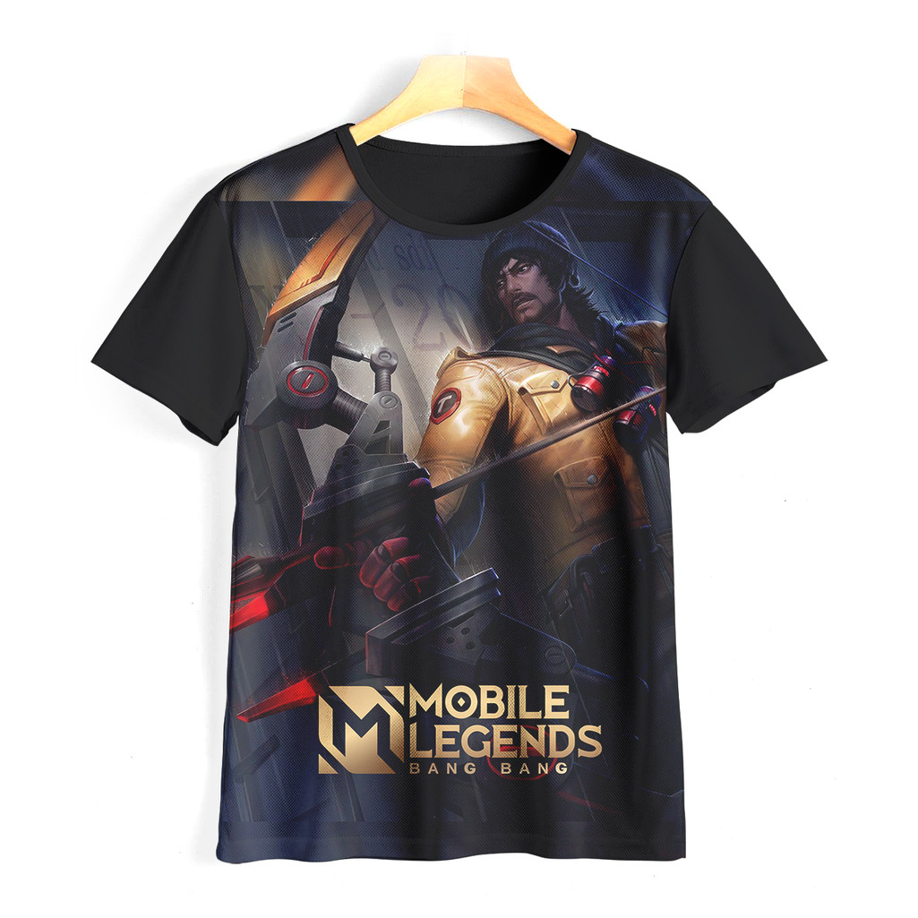 Kaos Mobile Legends Keren dan Adem | Kaos YI SUN SHIN Mobile Legends Anak & Dewasa | 06ML007 YI SUN 