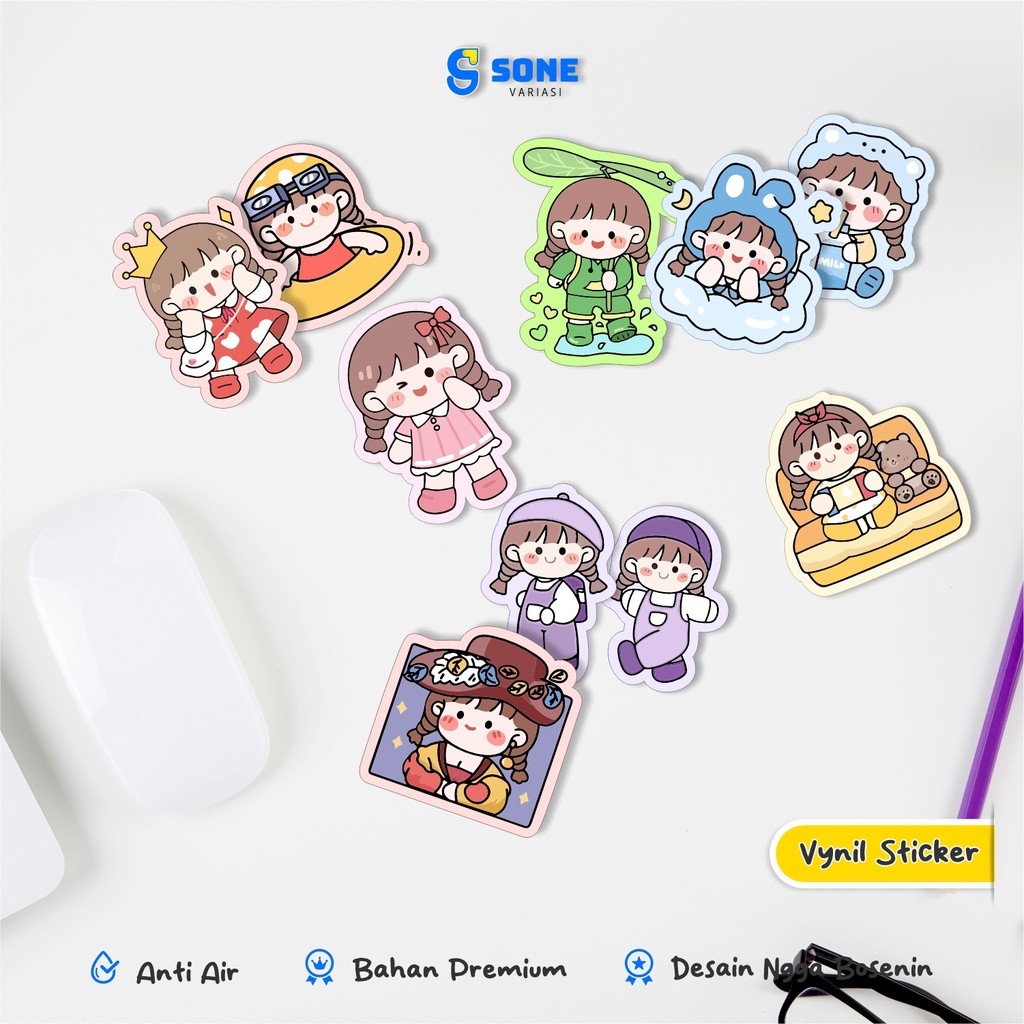 

STIKER MOMO LUCU KAWAII HIGH QUALITY ANTI AIR / Vinyl Waterproof / Sticker Helm Buku Journal Koper Motor Casing HP Laptop Tumbler Botol Minum Sepeda IPad Tablet Polaroid Kulkas