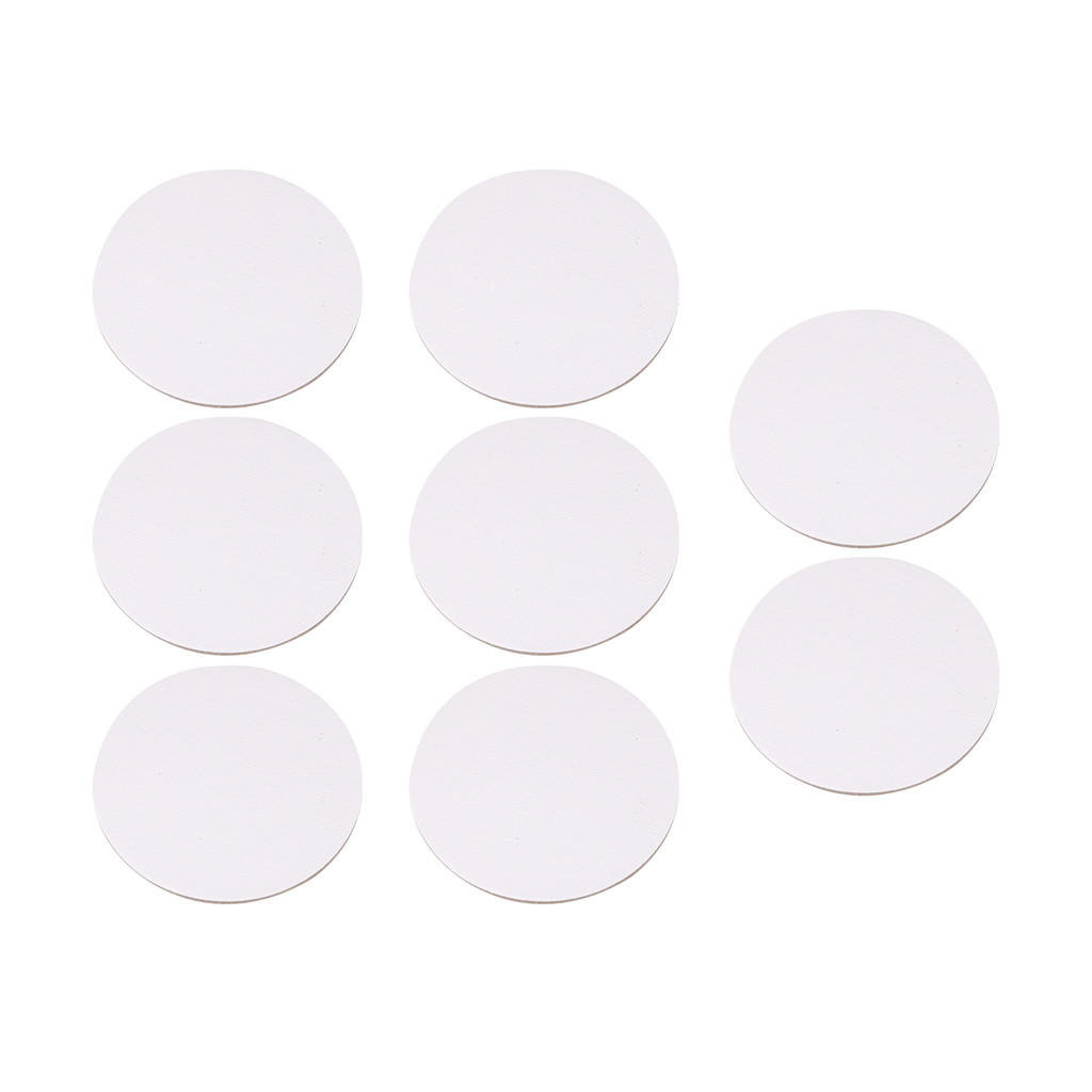 

8 PCS Acrylic Blank Oil Painting Board Child Small Canvas Round Cancas Mini Artist Boards