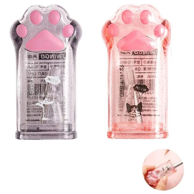 

Cute Creative Pencil Sharpener Cat Paw Shape Cute Pencil Roller for Students Office Supplies Children's Gifts Kawaii Stationery