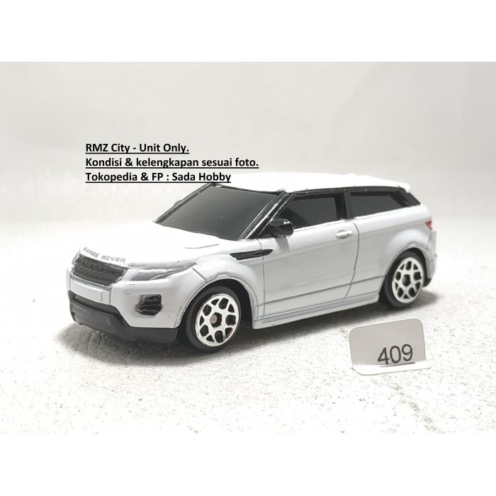 Diecast RMZ City Range Rover Evoque Putih Unit Only