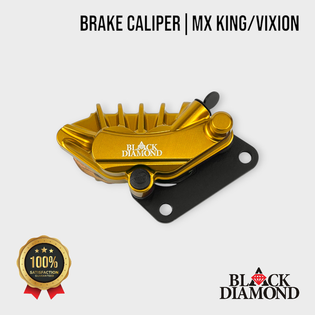 Black Diamond - Kaliper Depan 2P MX King / Vixion / Byson / Scorpio / R15 Rem Cakram 2 Piston
