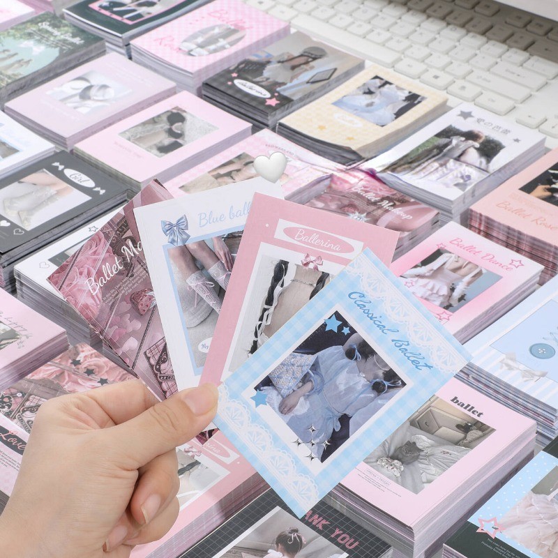 

Kawaii New High-looking Ins Ballet Sealing Stickers Packaging Cute Gift Cards Diy Material Label Decorative Stationery Sticker