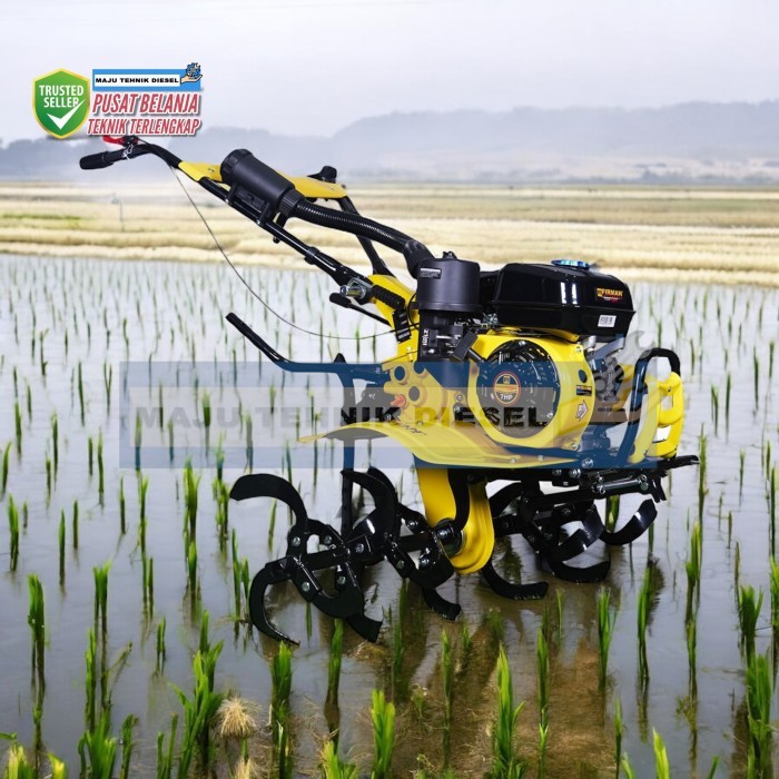 Traktor Cultivator Tiller Firman FTL 900 HG Gear type