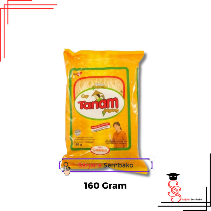 

Bihun Cap Tanam Jagung 160 Gram - 1 Pcs
