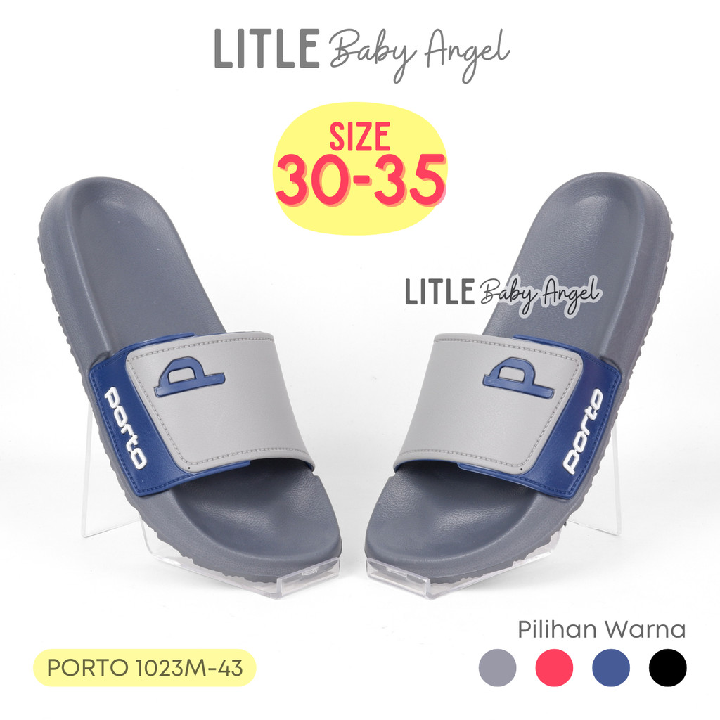 Sandal Selop Anak Lelaki Laki Laki Cowok Sendal Eva Anak TK SD Tanggung 5 6 7 8 9 10 Tahun Porto 102