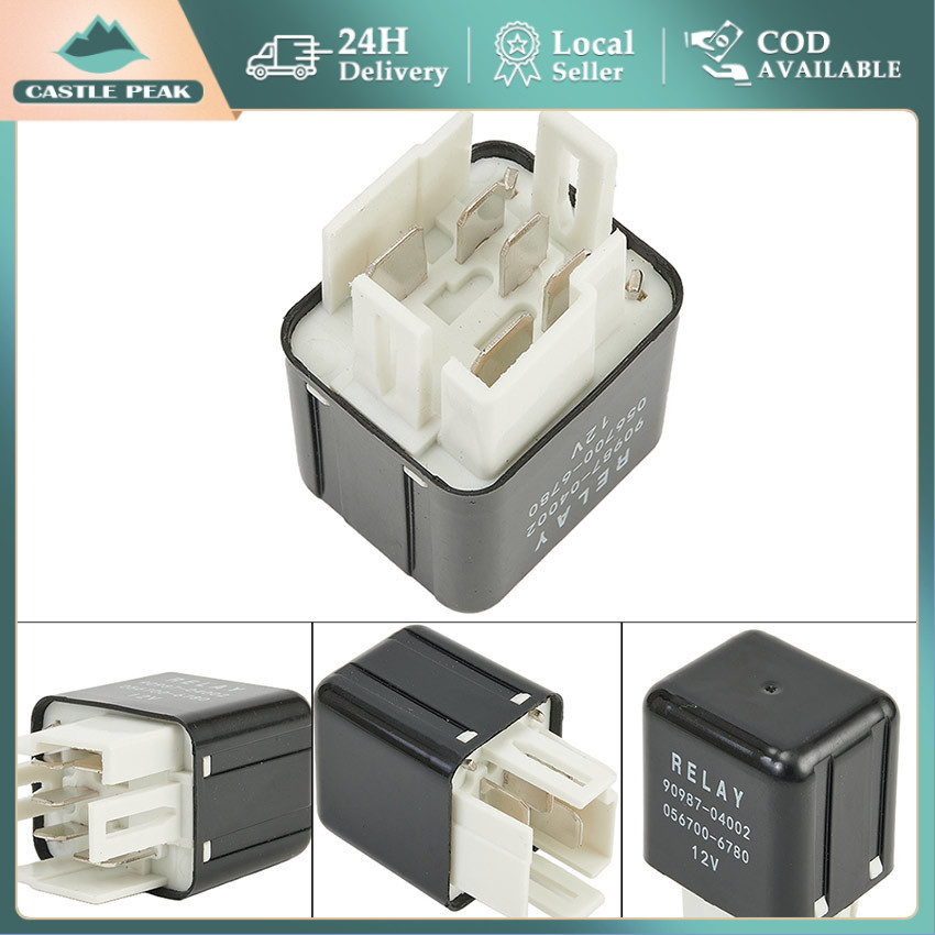Relay Blower AC Mobil Toyota 056700-6780 - Kompatibel Innova/Fortuner, Bahan Kuningan Anti Karat + K