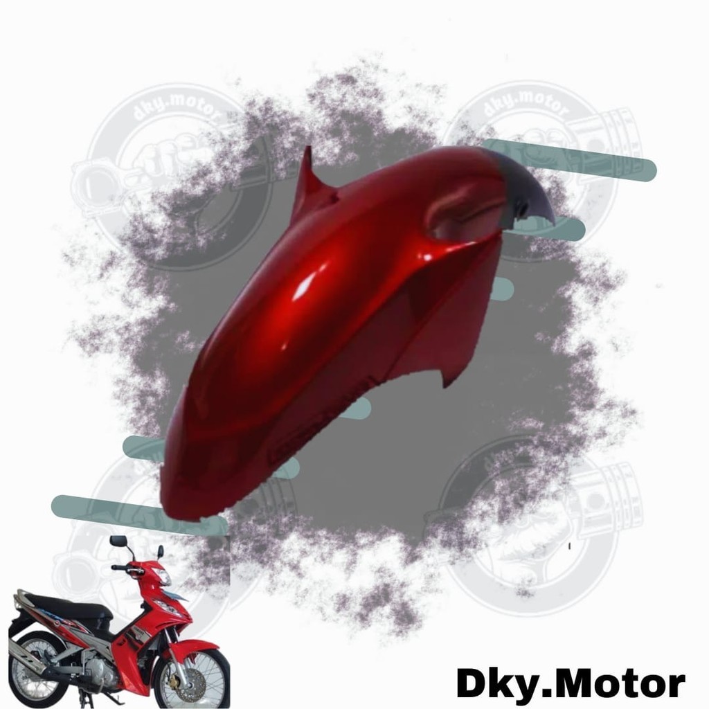 Spakbor Depan Jupiter MX Lama 2007-2010 Warna Merah Maroon