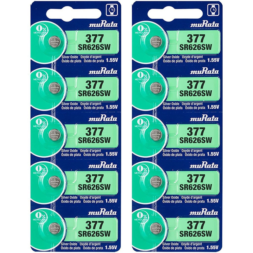 BATERAI MURATA SR626 SR626SW MURATA SR626SW / 377 / SR 626 SW | SR626 ORIGINAL MINIMAL PEMBELIAN 5 P