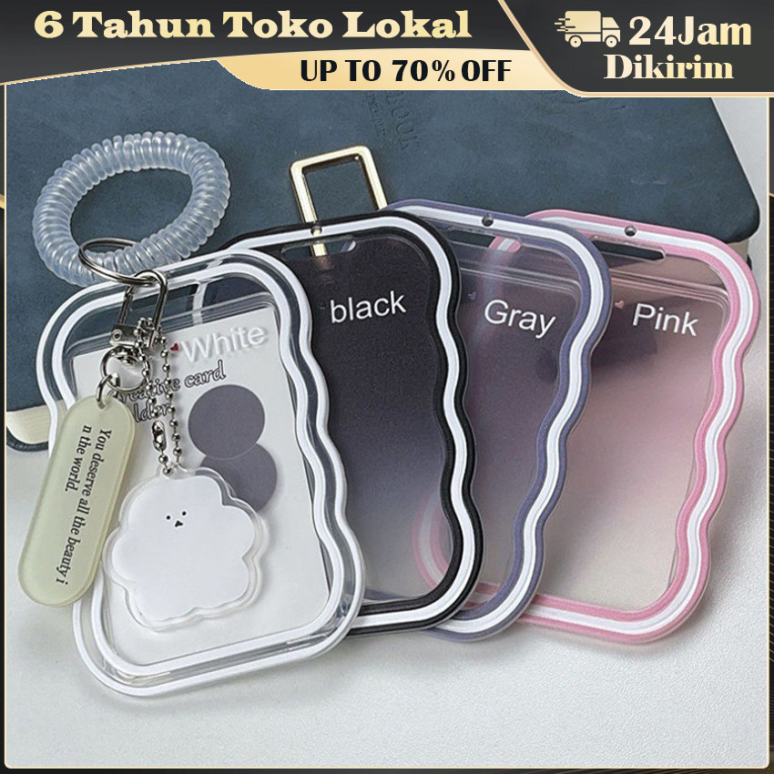 

Transparan PC Photocard Holder Acrylic / Card Holder Akrilik / Lanyard Acrylic Tarik