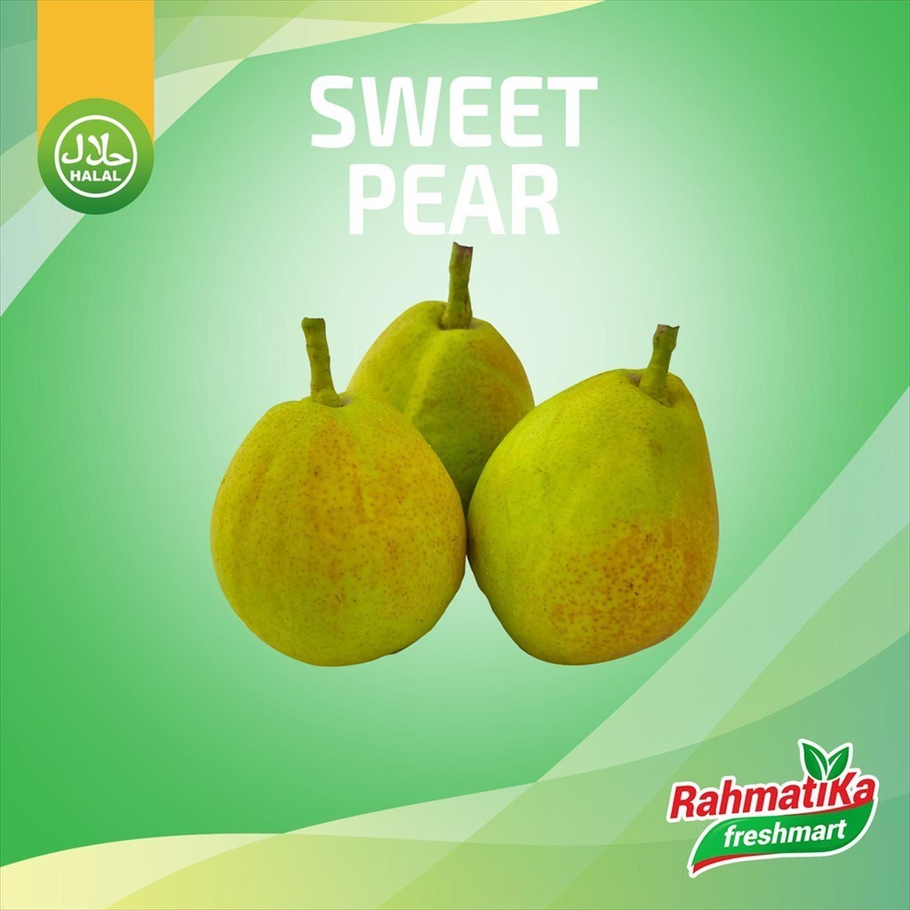 

Sweet Pear Segar / Buah Pear Manis Fresh 500 gram (Buah Segar)