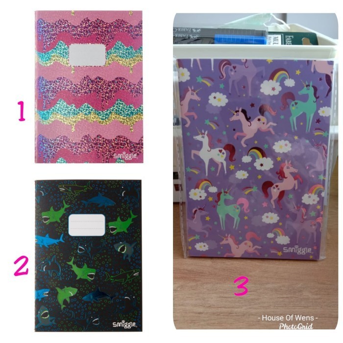 

SMIGGLE A6 NOTEBOOK - BUKU CATATAN SMIGGLE