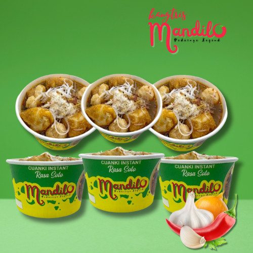 

Mandilo Bundling 6 Pcs - Cuanki Instant | Rasa Soto | Cuankie Siap Saji