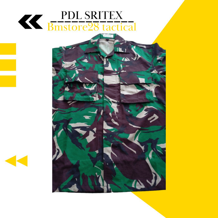 promo ✨ -Baju pdl loreng tni bahan SRITEX WR ANTI AIR PRODUKSI - B3