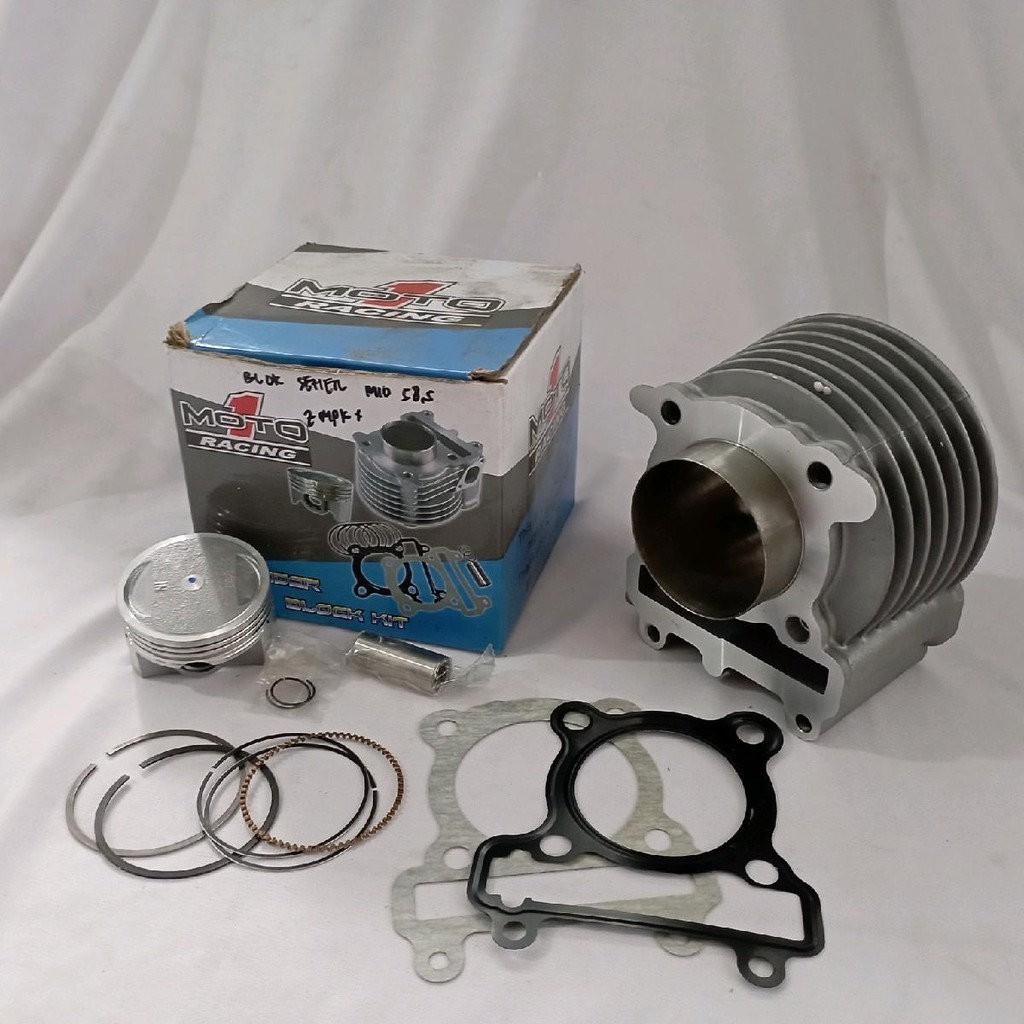 BLOK SEHER MIO SPORTY 58,5 MOTO1 RACING BLOK SEHER RACING MOTO 1 MIO KARBU BORE UP
