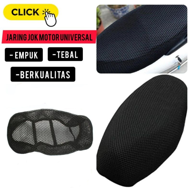 Jaring Jok Motor Jaring Anti Panas Hujan Cover Jok Size S M L XL XXL XXXL FOR Beat Vario Pcx 150 160