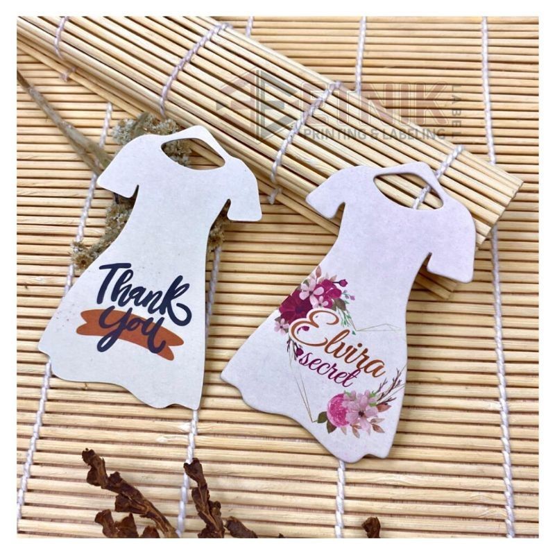 

hangtag tebal hang tag label hangtag label baju label tag ( 700 gsm)