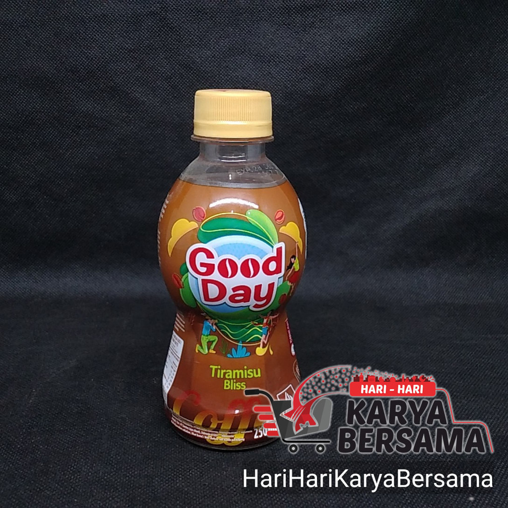 

MINUMAN GOOD DAY TIRAMISU BLISS COFFEE BOTOL 250ML