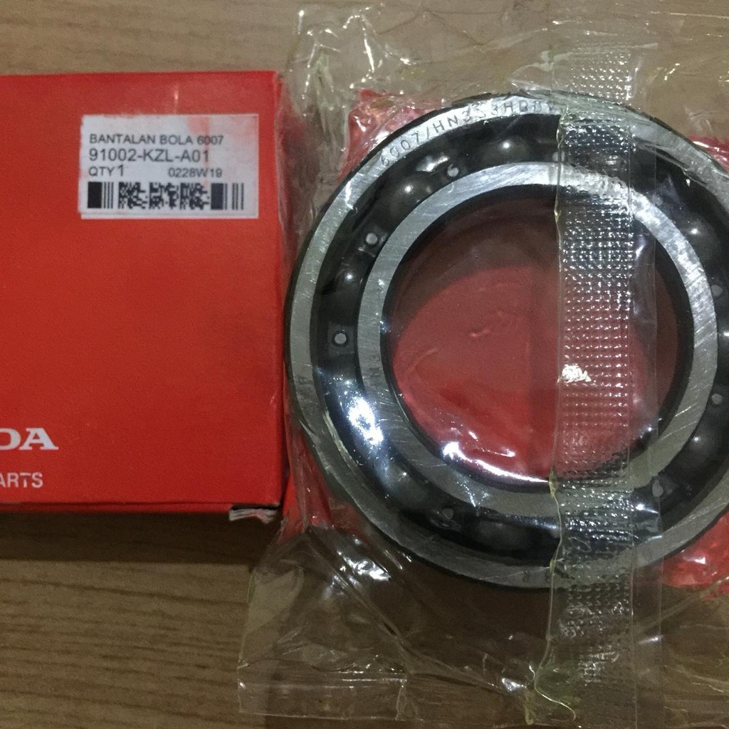Bearing Laher Kruk As Kiri 6007 Ori Asli AHM Beat Scoopy Spacy Original 91002 KVY 901 Klahar Klaher 