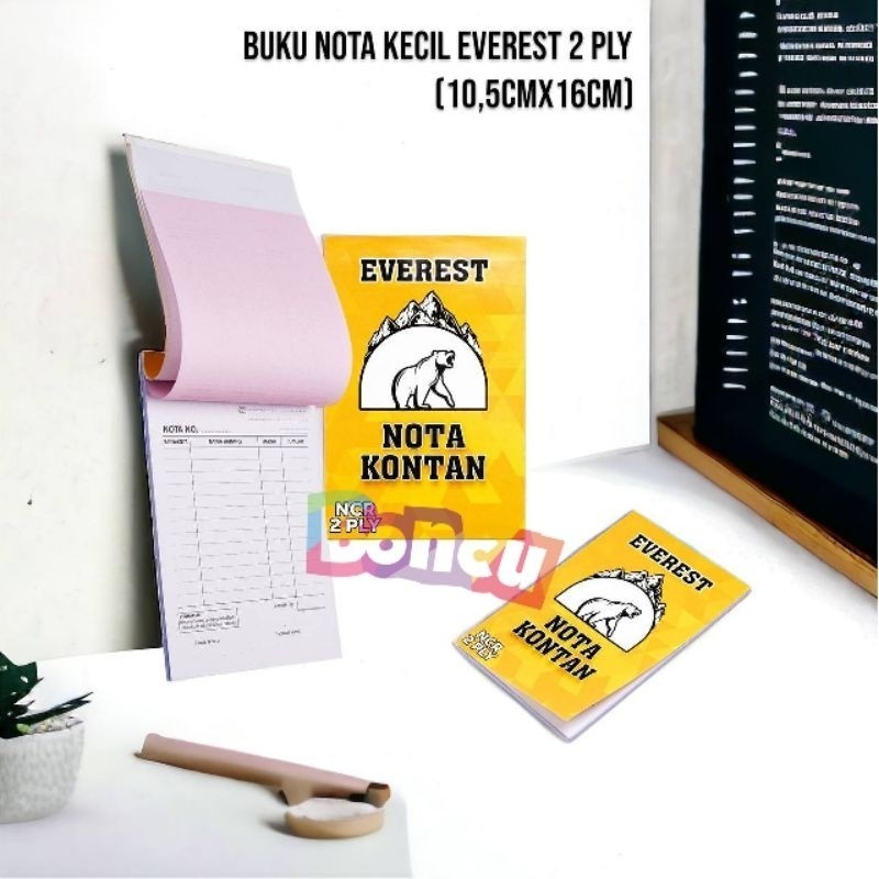 

[ 1 PCS ] BONCU Buku Nota Everest / Nota Everest 2ply / Nota Everest Murah 2ply Best Seller