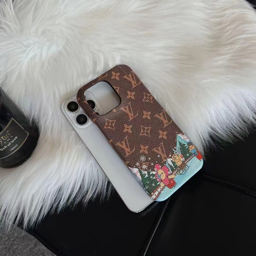 t The new vintage leather anime sunflower phone case is suitable for iPhone 15 promax 15 plus 14 pro