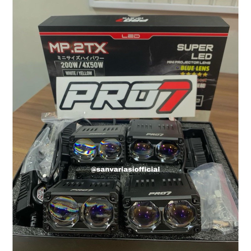promo spesial PRO7 MP2TX MARK II MINI PROJECTOR LENS 200WAT BLUE LENS