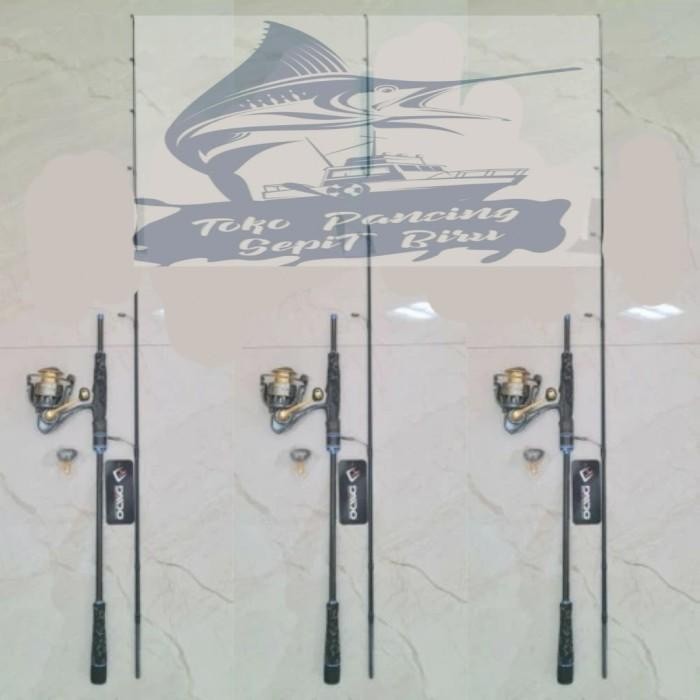 SET ALAT PANCING LAUT DAIDO POSEIDON SALTWATER SIAP PAKAI