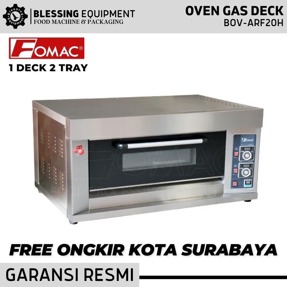 Fomac BOV-ARF20H Oven Gas 1 Deck 2 Tray