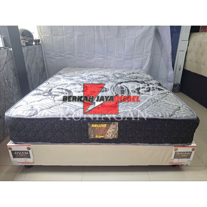 (COD) Springbed Central Deluxe / kasur central No.2 160x200 / Spring bed Central Termurah cirebon te