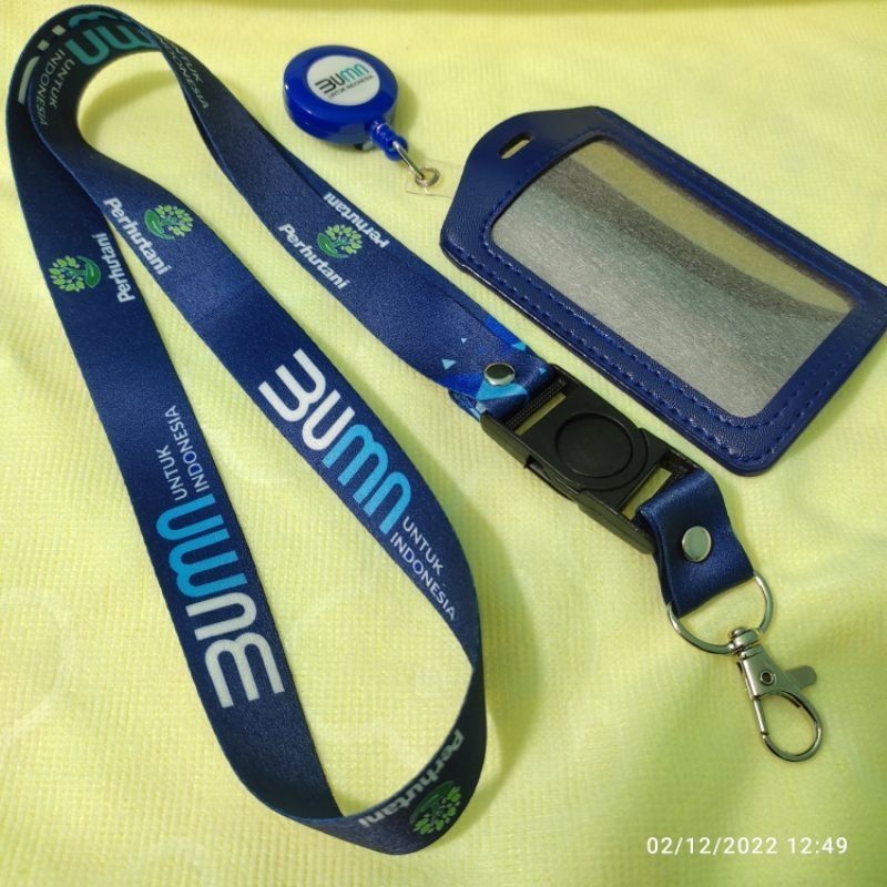 

Tali Idcard PERHUTANI BUMN / LANYARD PERHUTANI BUMN PRINTING