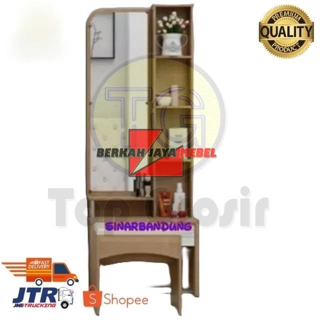(COD) MEJA RIAS OLYMPIC MR LATTE/MEJA RIAS KACA PANJANG /MEJA RIAS MINIMALIS