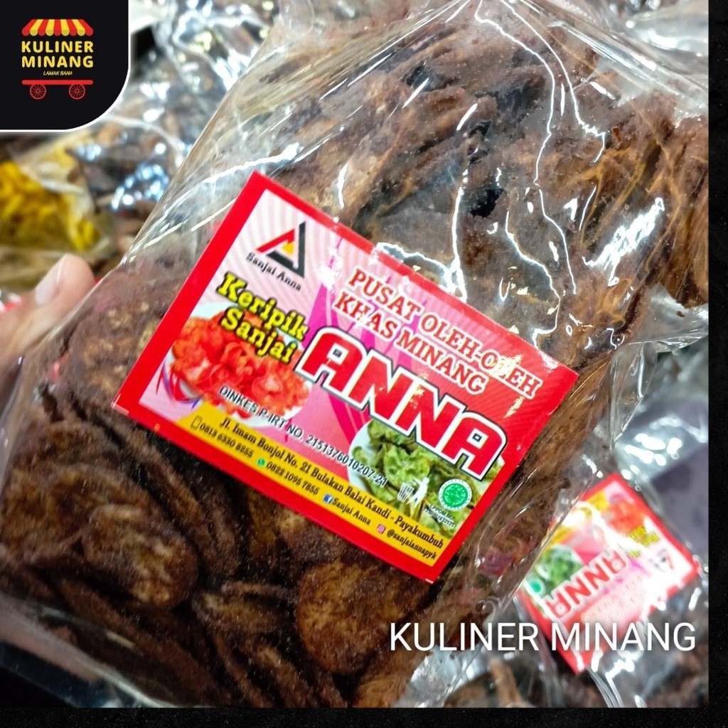 

Pisang Sale Coklat Anna Cemilan Khas Kuliner Minang