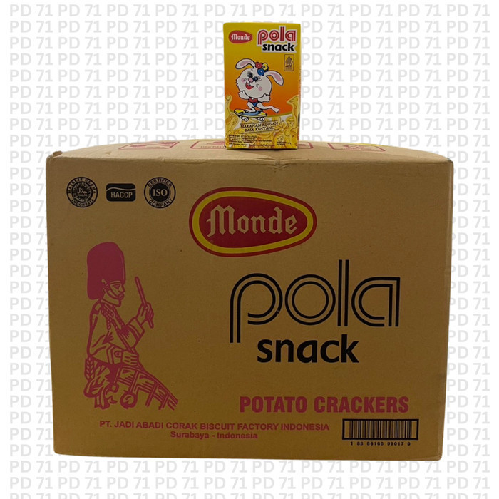 

Monde Pola Snack 1 Dus Isi 60 Pcs