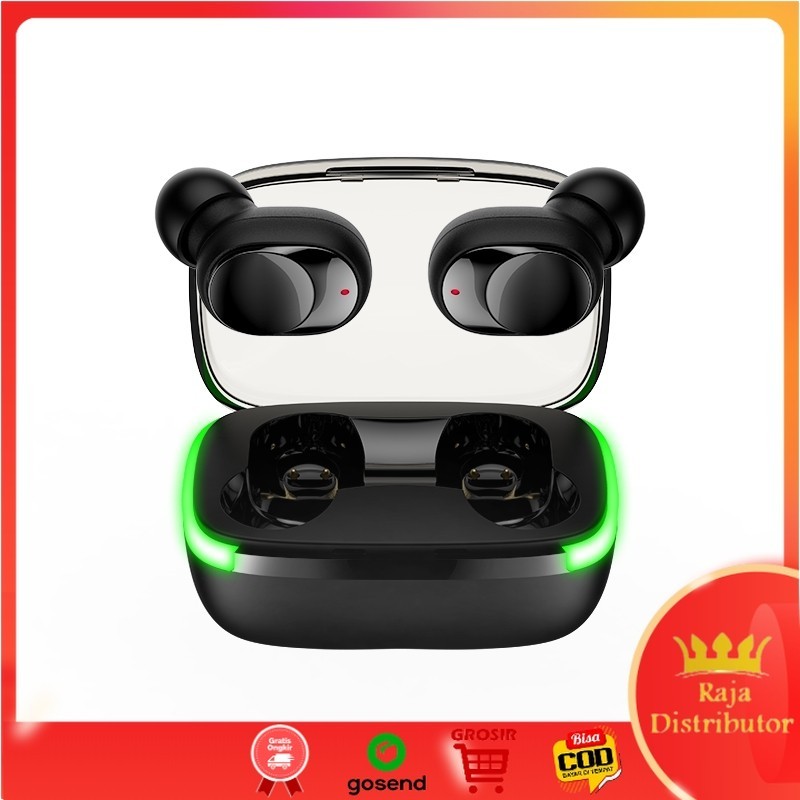 TWS Earbuds Bluetooth Music Earphone Y60 Sports Headset Bluetooth HiFi Stereo Waterproof Low Latency