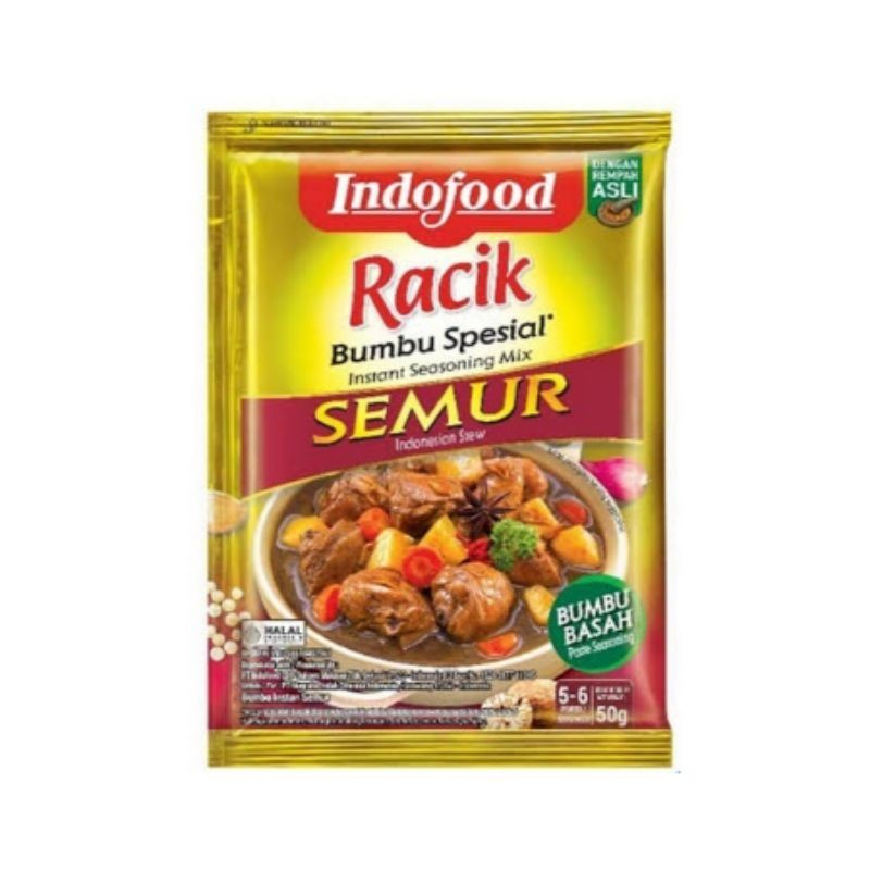 

Indofood Racik Bumbu Instant Semur 50gr