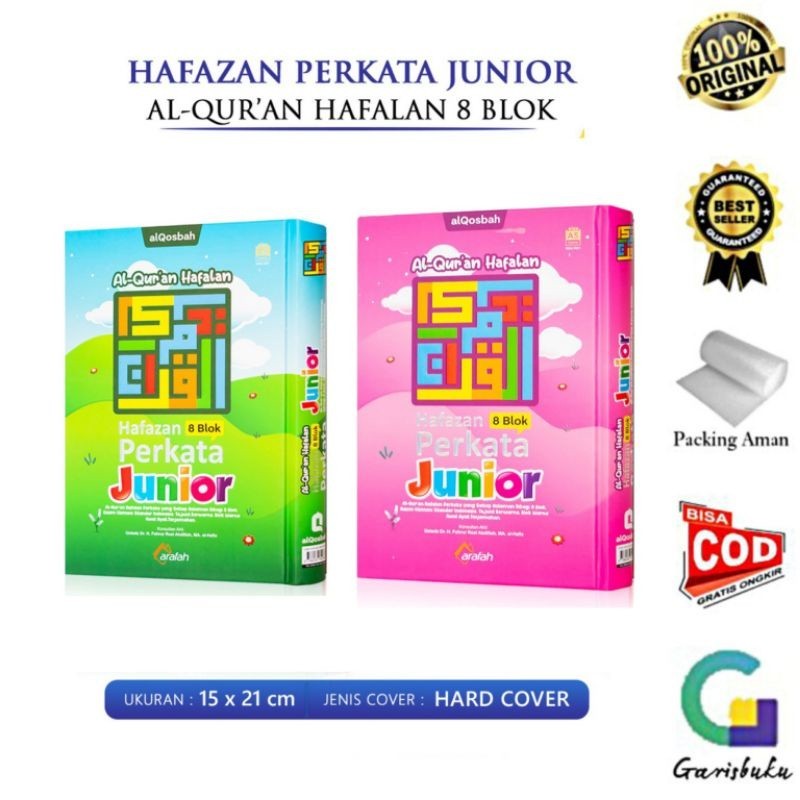 Al-quran Hafazan 8 Junior Terjemah Perkata A5