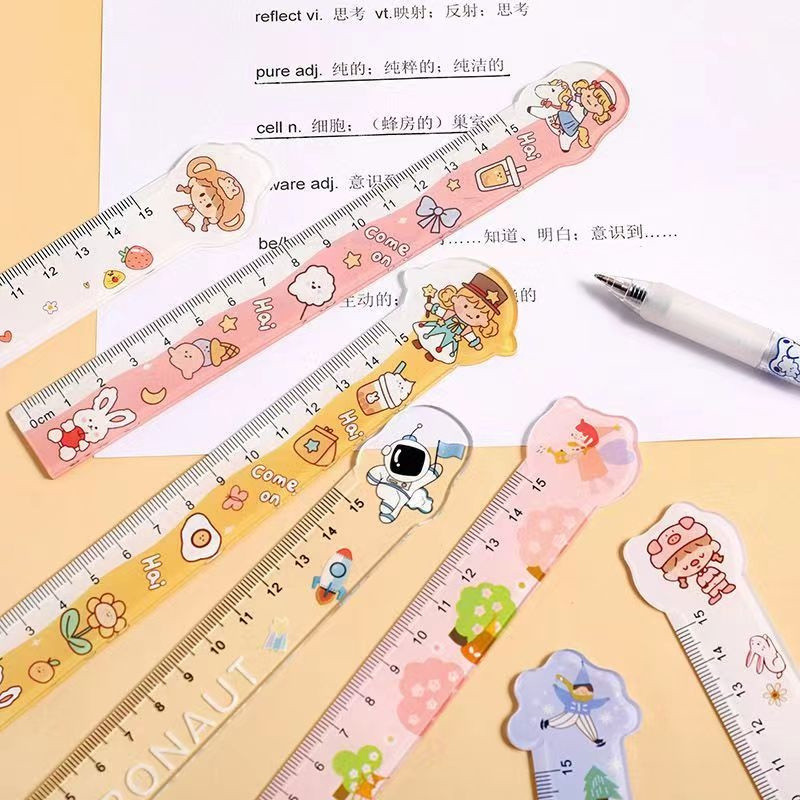 

LYSASHOPINSTAN Penggaris Tebal Lucu 15 Cm Anak Sekolah Pelajar Mahasiswa Motif funny karakter Perlengkapan Kantor
