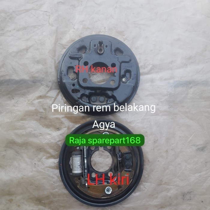 piringan kampas rem belakang cebeng Toyota Agya Ayla copotan ori