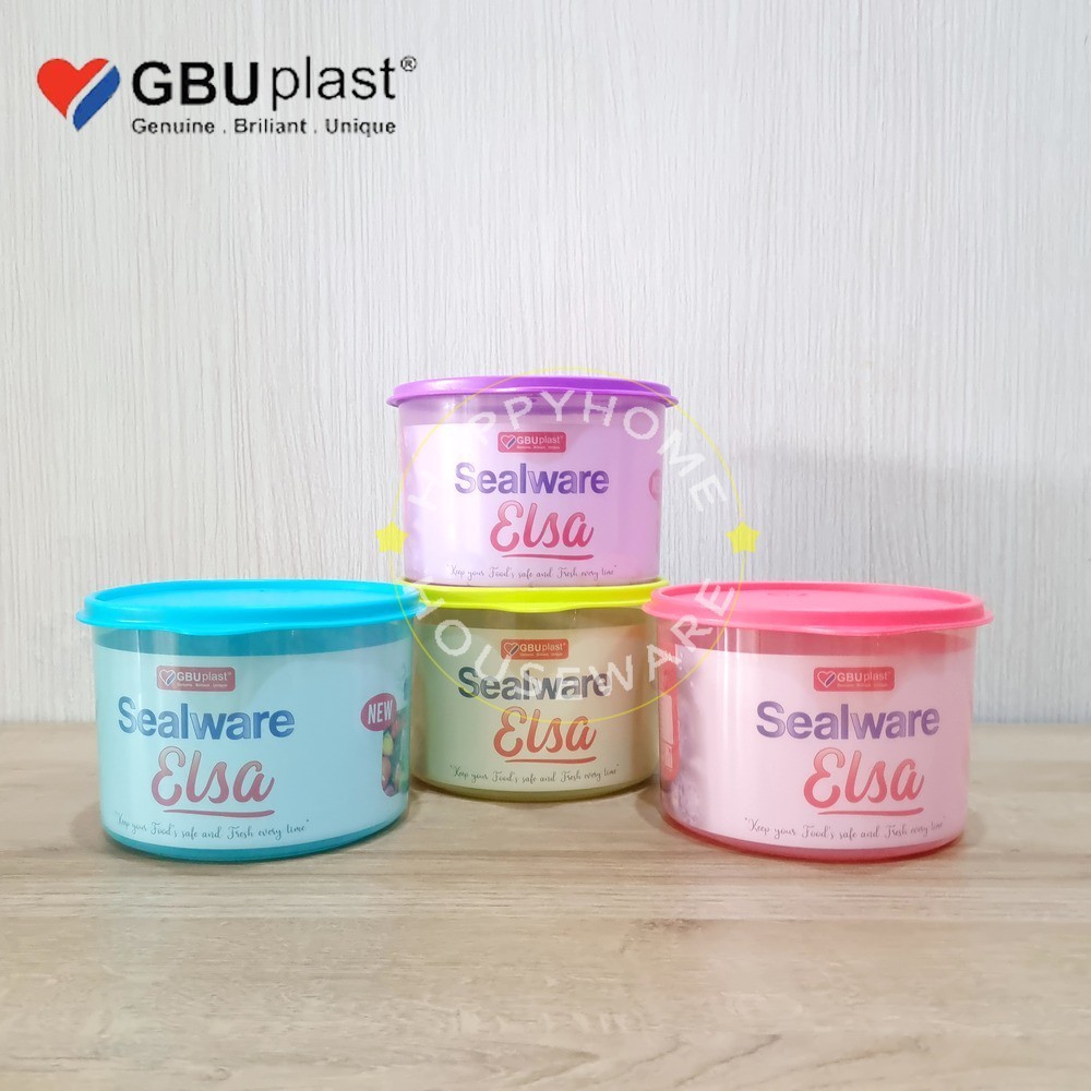 Gbu Sealware Elsa Round/Toples Kedap Udara Serbaguna Bulat Size M 2100 Ml