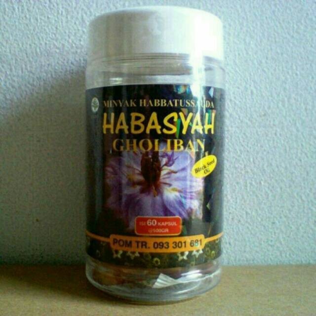 Kapsul Minyak Habbatussauda Gholiban isi 60