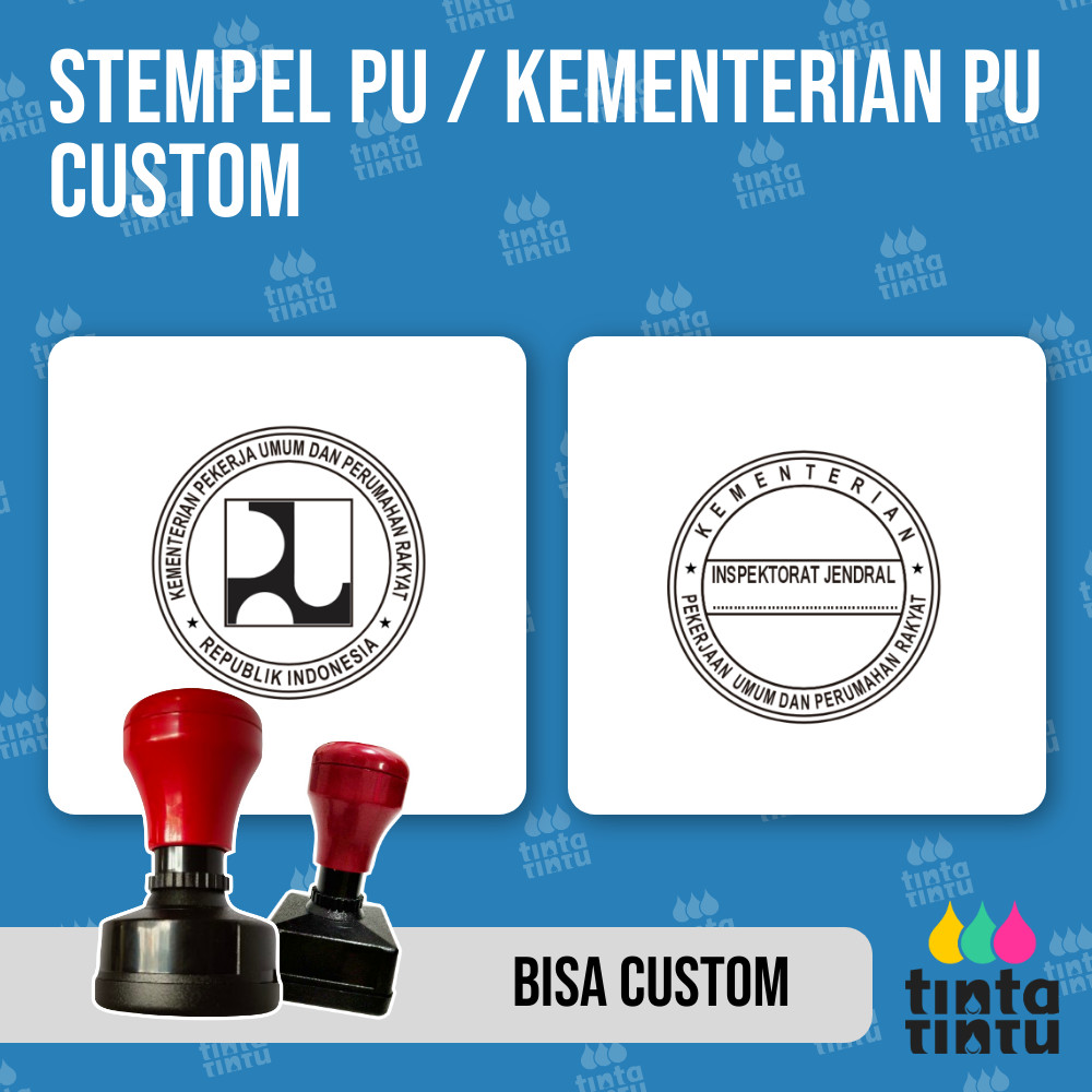 

Stempel PU / Kementerian PU Custom