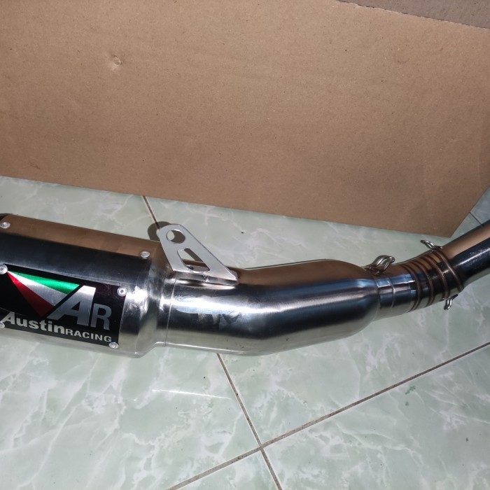 austin racing slip on gp1r kawasaki zx636/zx6r r25 mt25 cbr150r dll pnp inlet ori