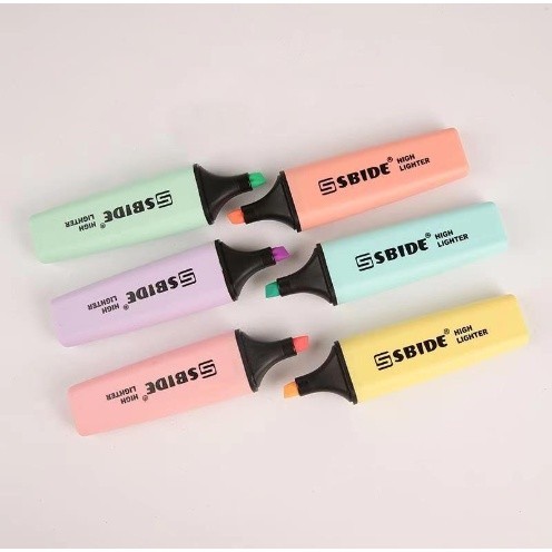 

SBIDE Highlighter Pastel Macaron Color / Highlighter warna Pastel