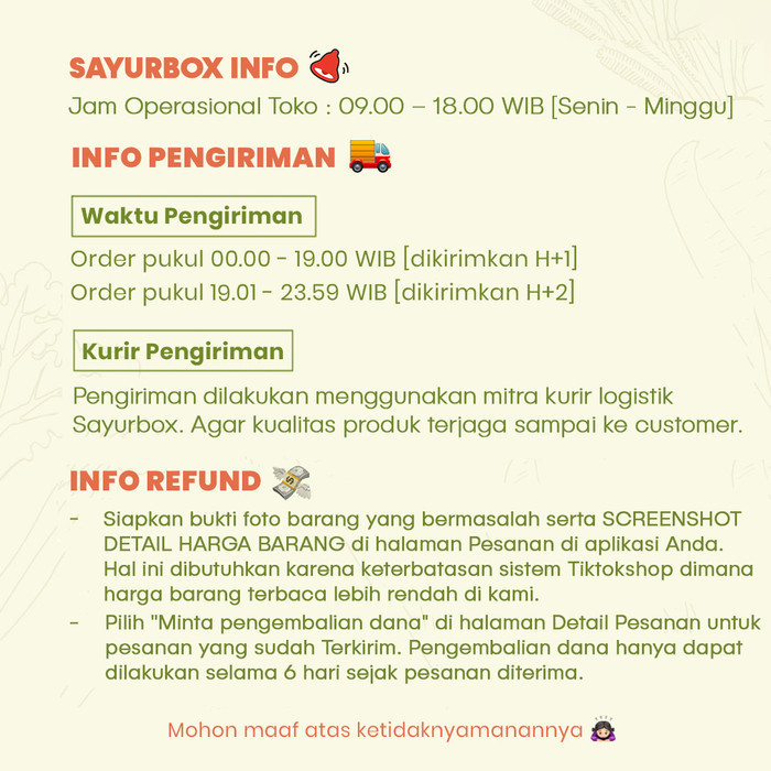 

Sumo Beras Premium Hijau 5 kg Sayurbox