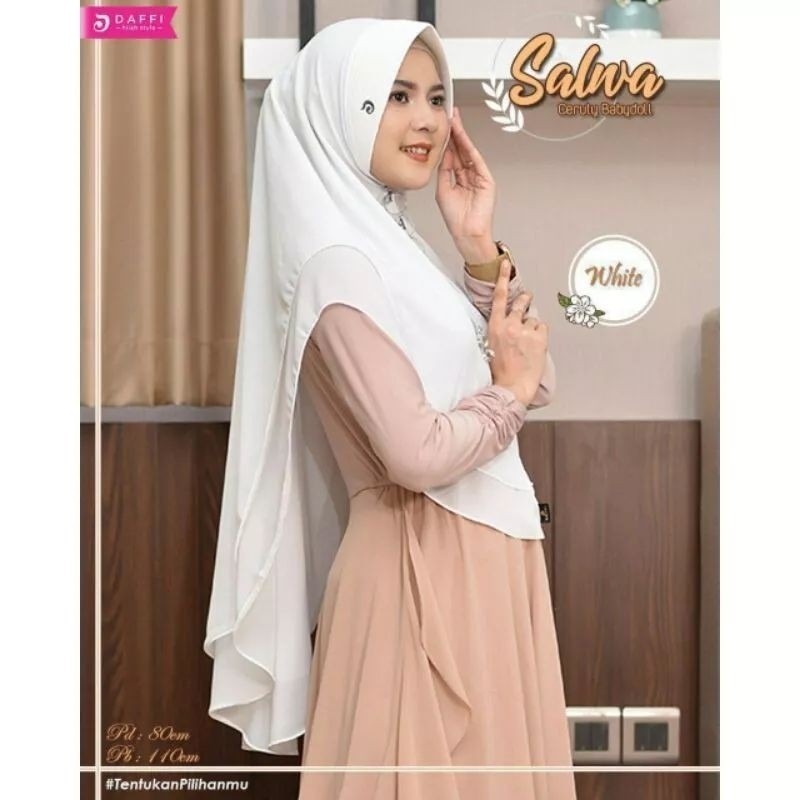 jilbab Syar'i Instan Ceruty babydoll premium Terlaris
