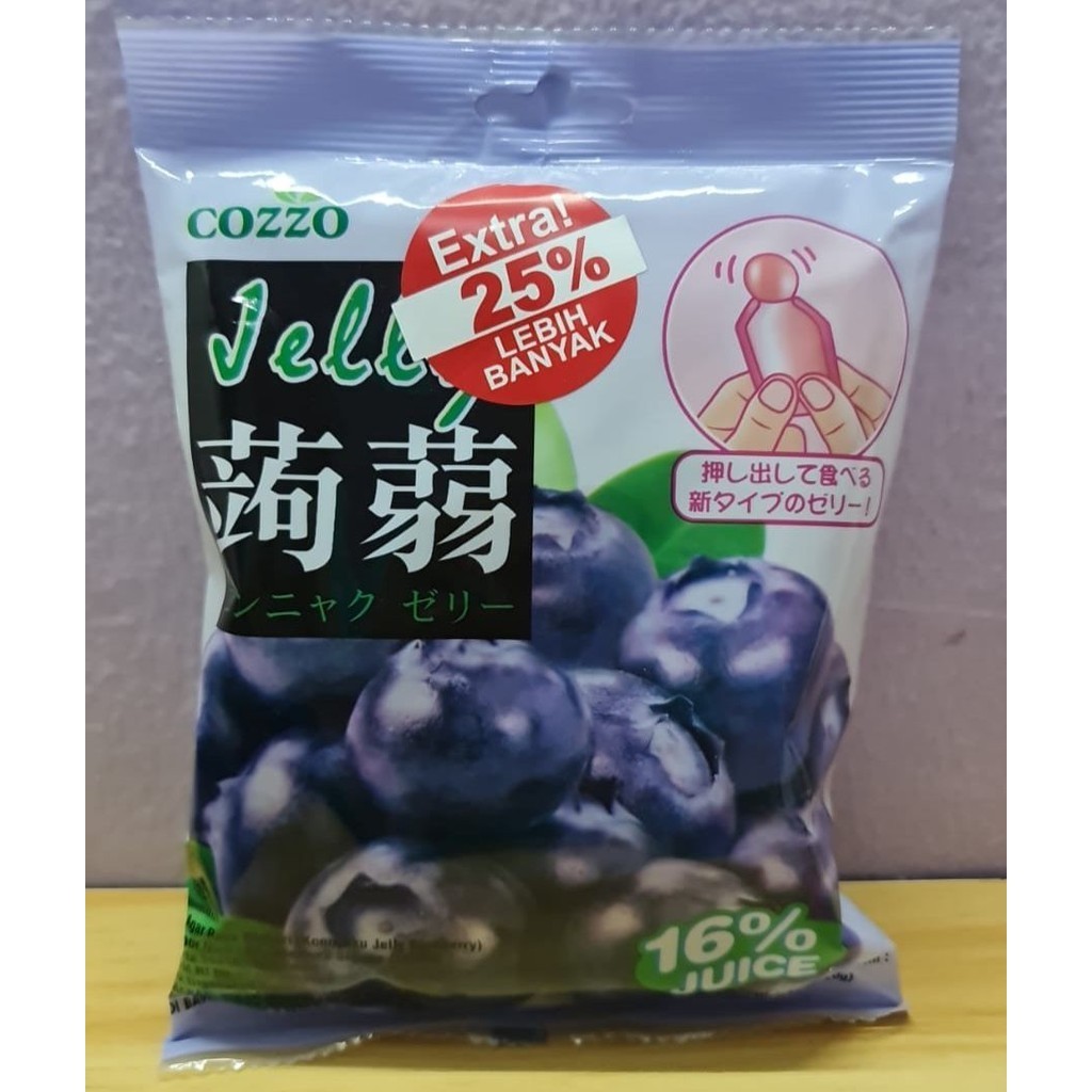 

COZZO JELLY BLUEBERRY 160g JELLY RASA BLUEBERRY